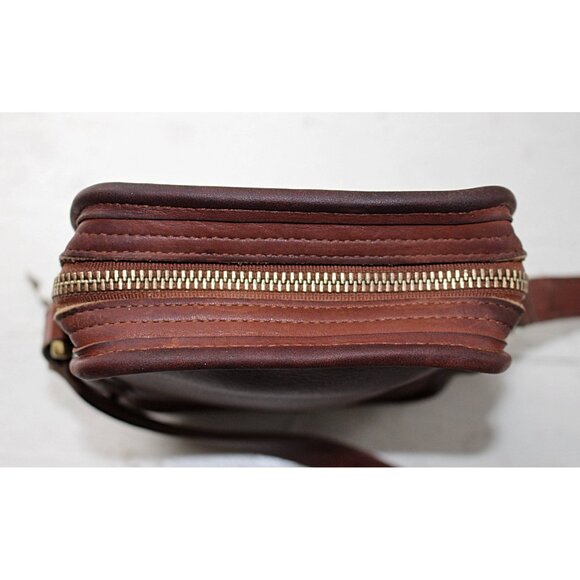 Coach Vintage - Kit Camera Bag 9973 in British tan + Brass, USA 1995 - Picture 6 of 12